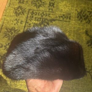 Luxurious Black Fur Hat